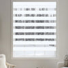Sunelo Motorized Zebra Shades 100% Blackout - Gentle