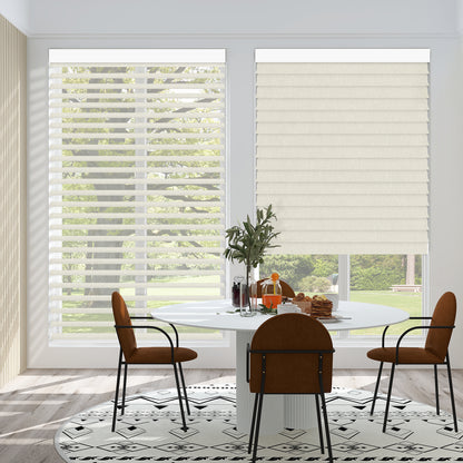 Sunelo Motorized Sheer Shades 100% Blackout - Soft