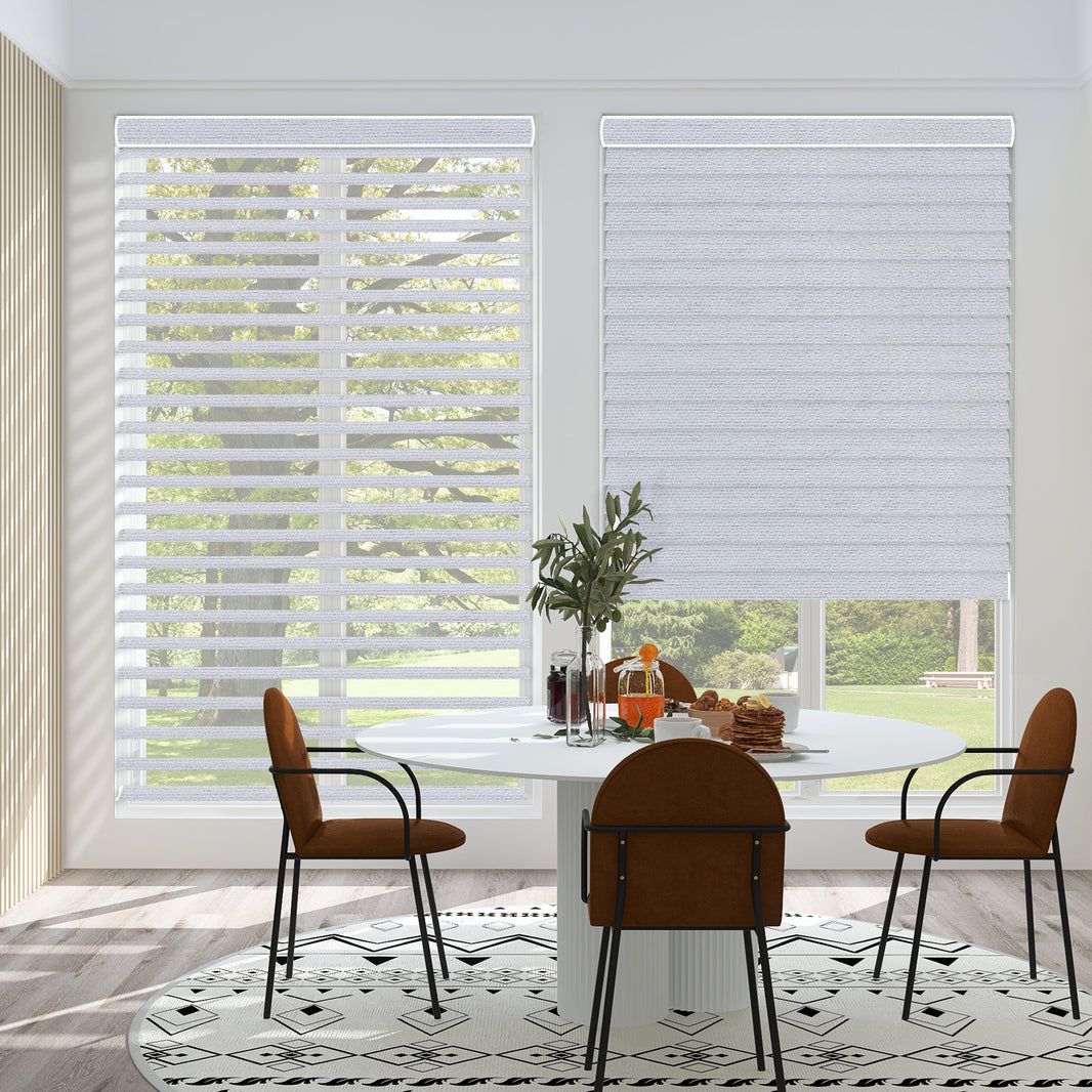 Sunelo Motorized Sheer Shades 100% Blackout - Muse