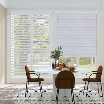 Sunelo Motorized Sheer Shades 100% Blackout - Muse