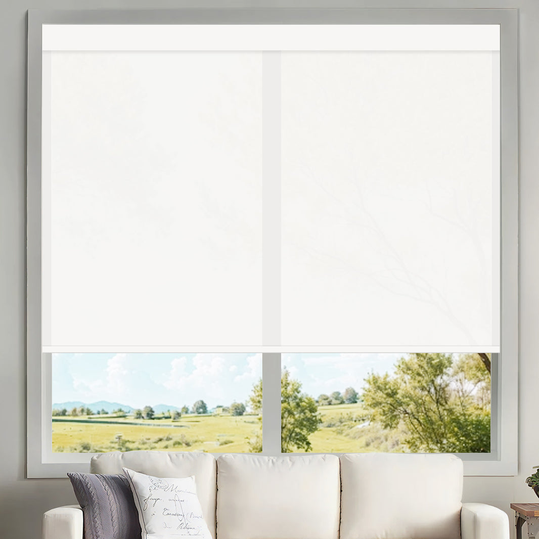 Sunelo Motorized Sunscreen Solar Shades 0%1%3%5% Openness