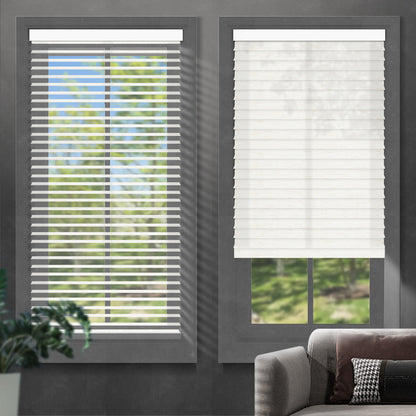 Sunelo Motorized Light Filtering Sheer Shades 75% Blackout - Linen