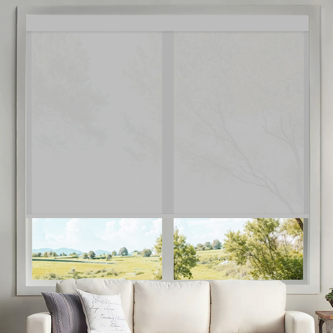 Sunelo Motorized Sunscreen Solar Shades 0%1%3%5% Openness