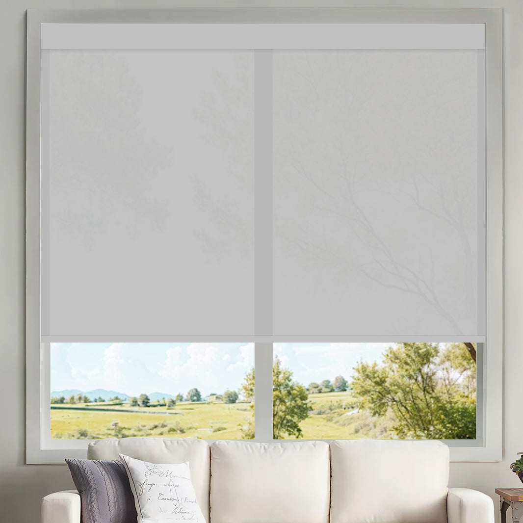 Sunelo Motorized Sunscreen Solar Shades 0%1%3%5% Openness