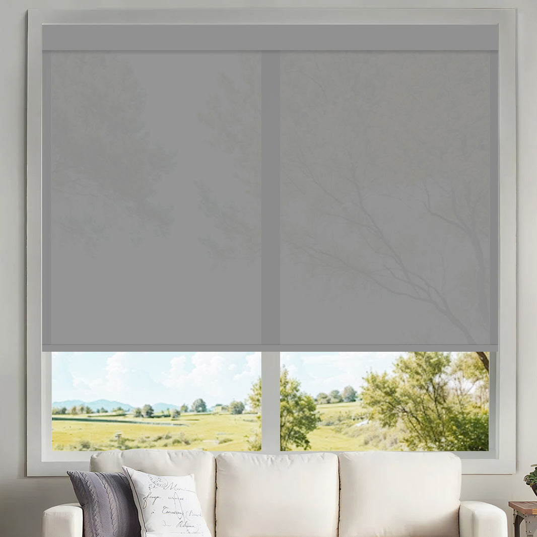 Sunelo Motorized Sunscreen Solar Shades 0%1%3%5% Openness
