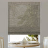 Sunelo Motorized Light Filtering Roman Shades 60% Blackout - Atlantic