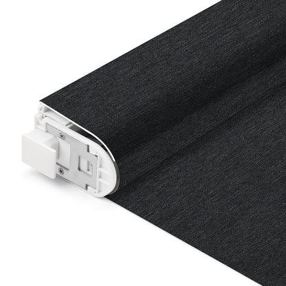 Sunelo No Drill Roller Shades, Motorized  100% Blackout - Starscape