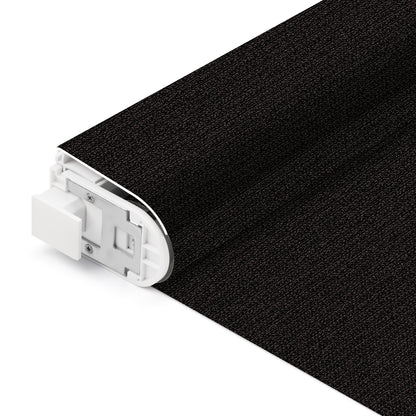 Sunelo No Drill Roller Shades,  Motorized  100% Blackout - Eclipse