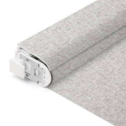 Sunelo No Drill Roller Shades, Motorized 100% Blackout - Mist