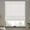 Sunelo Motorized Light Filtering Roman Shades 75% Blackout - Linen