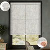 Sunelo No Drill Cordless Light Filtering Roller Shades 75% Blackout - Mist