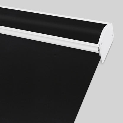 Sunelo Motorized Roller Shades 100% Blackout - Pure