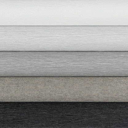 Sunelo No Drill Roller Shades, Motorized 100% Blackout - Atlantic