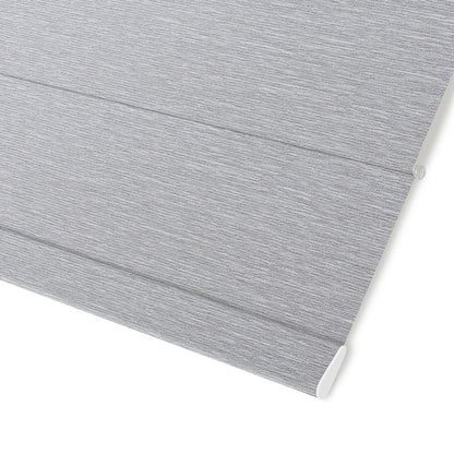 Sunelo Motorized Light Filtering Roman Shades 60% Blackout - Atlantic