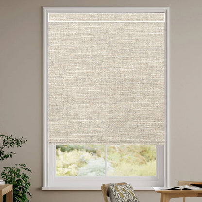 Sunelo Motorized Roller Shades 100% Blackout - Aurora