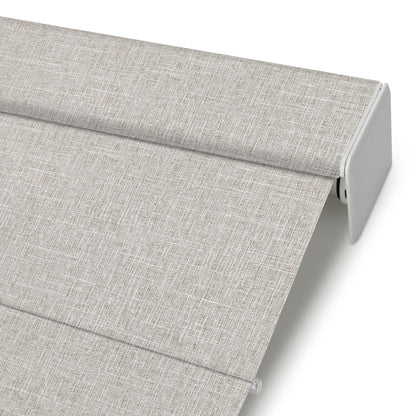 Sunelo Motorized Roman Shades 100% Blackout - Aurora