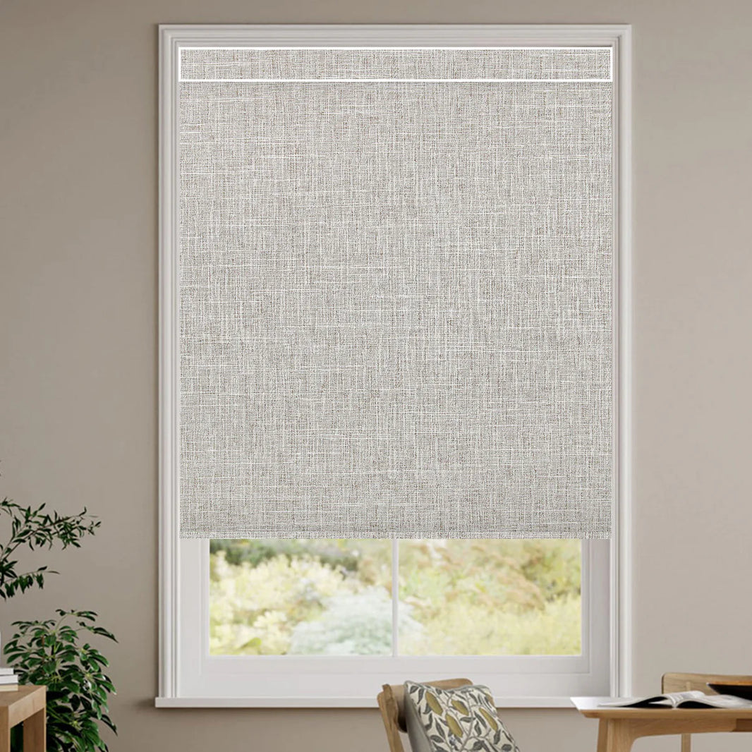Sunelo Motorized Roller Shades 100% Blackout - Aurora