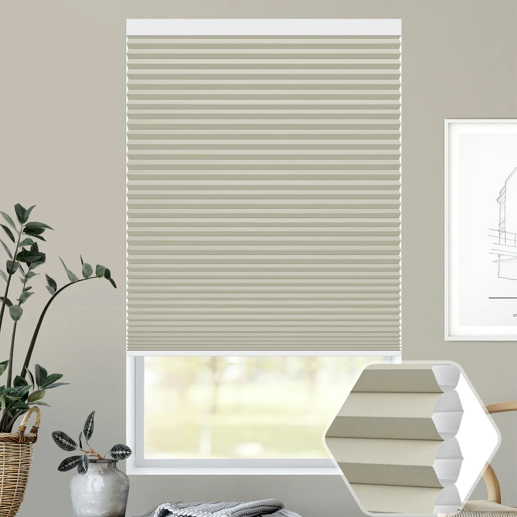 Sunelo 100% Blackout Energy Saving Motorized Cellular Shades