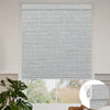 Sunelo No Drill Roller Shades, Motorized 100% Blackout - Classic