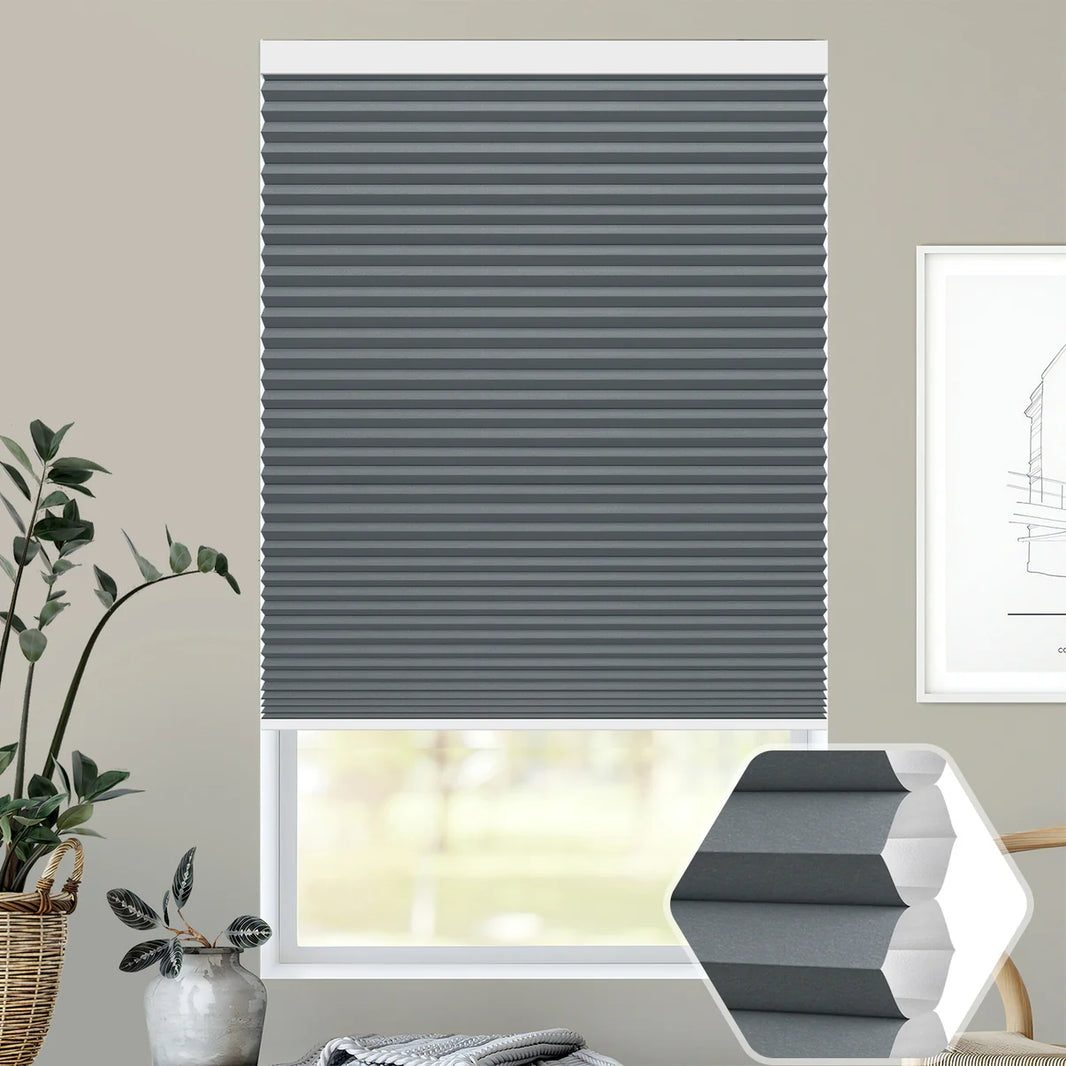 Sunelo 100% Blackout Energy Saving Motorized Cellular Shades