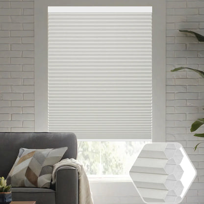 Sunelo Energy-Saving, 100% Blackout Motorized Cellular Shades | Double-Cell