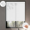 Sunelo No Drill Cordless Light Filtering Roller Shades 75% Blackout - Dreamy
