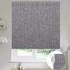 Sunelo No Drill Roller Shades, Motorized 100% Blackout - Dual Sided