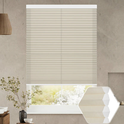 Sunelo Thermal Insulating Light Filtering Motorized Cellular Shades