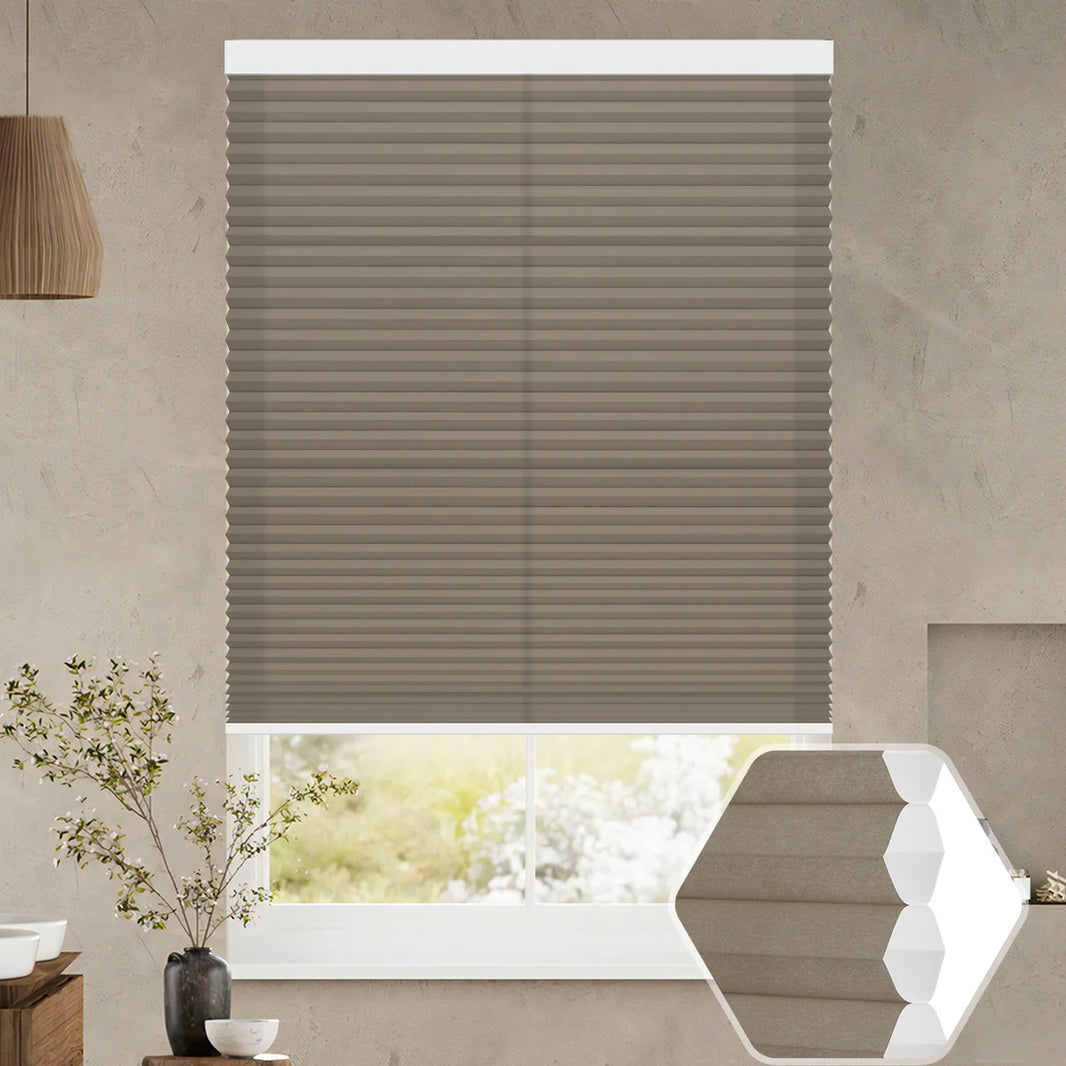 Sunelo Thermal Insulating Light Filtering Motorized Cellular Shades