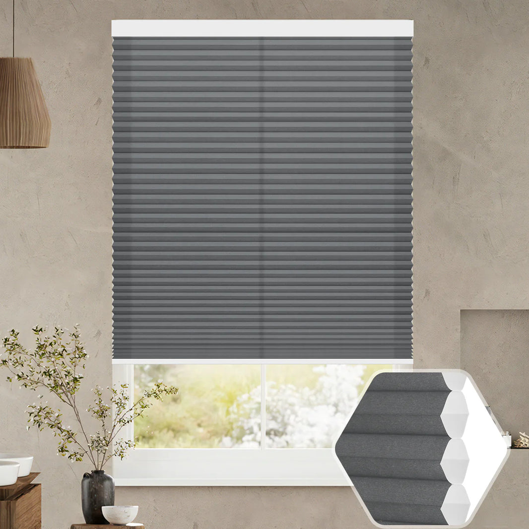 Sunelo Thermal Insulating Light Filtering Motorized Cellular Shades