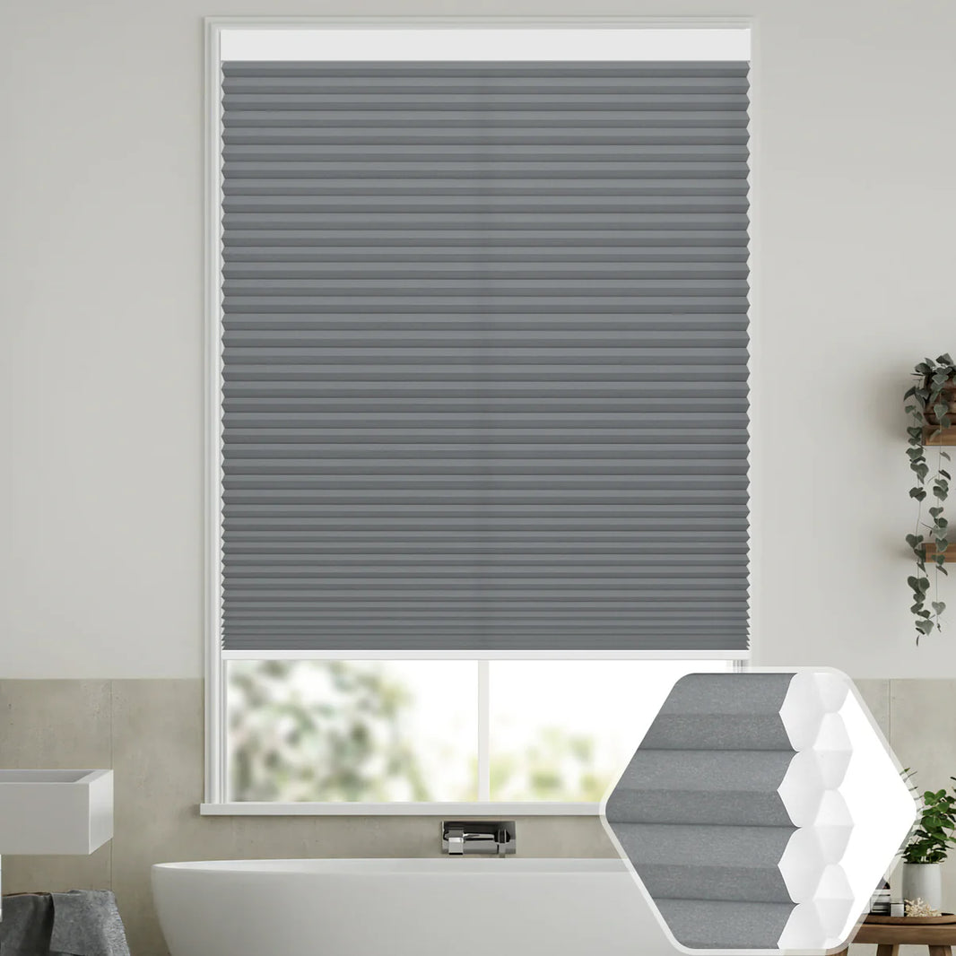 Sunelo Noise-Reducing, Light Filtering Motorized Cellular Shades | Double-Cell