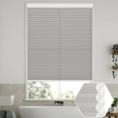 Sunelo Noise-Reducing, Light Filtering Motorized Cellular Shades | Double-Cell