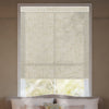 Sunelo Motorized Light Filtering Roller Shades 75% Blackout - Linen