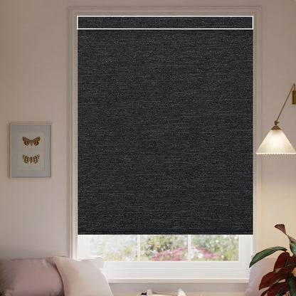 Sunelo Motorized Roller Shades 100% Blackout - Starscape