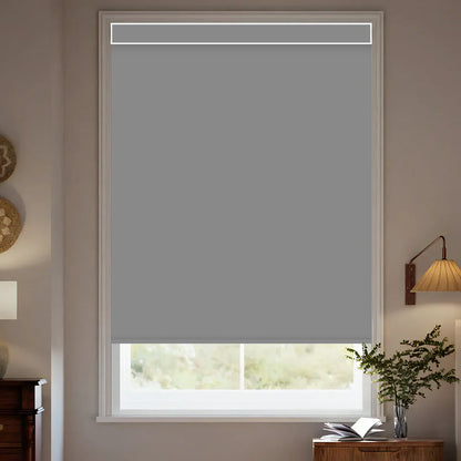Sunelo Motorized Roller Shades 100% Blackout - Waterproof Vinyl