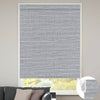 Sunelo No Drill Roller Shades, Motorized 100% Blackout - Weave