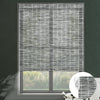Sunelo No Drill Roller Shades, Motorized 50% Blackout Light Filtering - Woven
