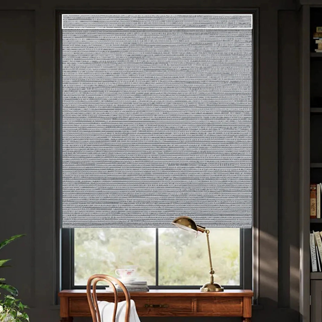 Sunelo Motorized Roller Shades 100% Blackout - Elegant